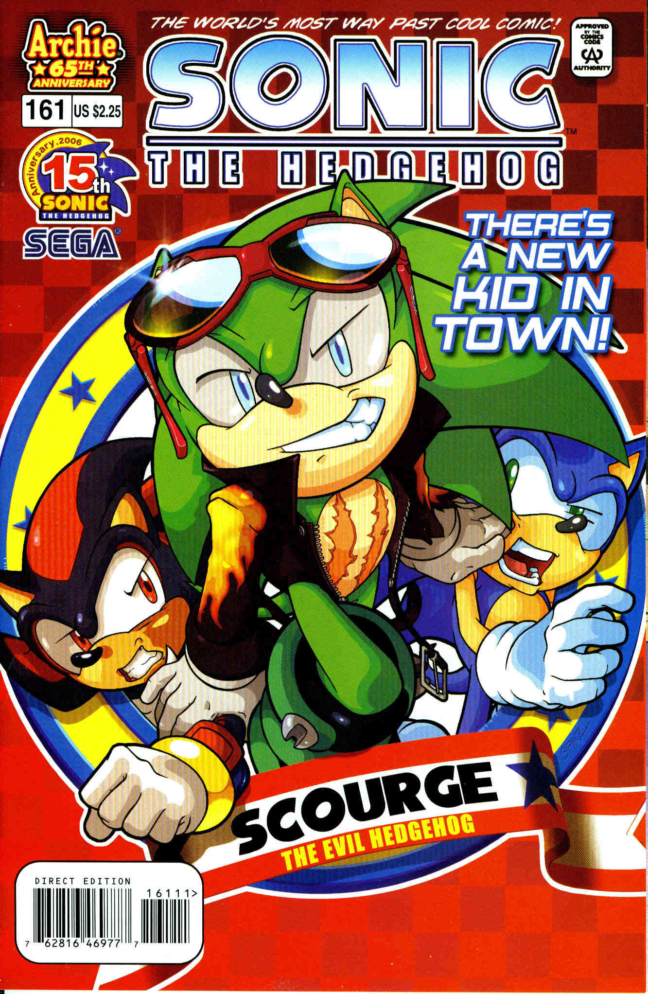 Sonic - Archie Adventure Series June 2006 Comic cover page